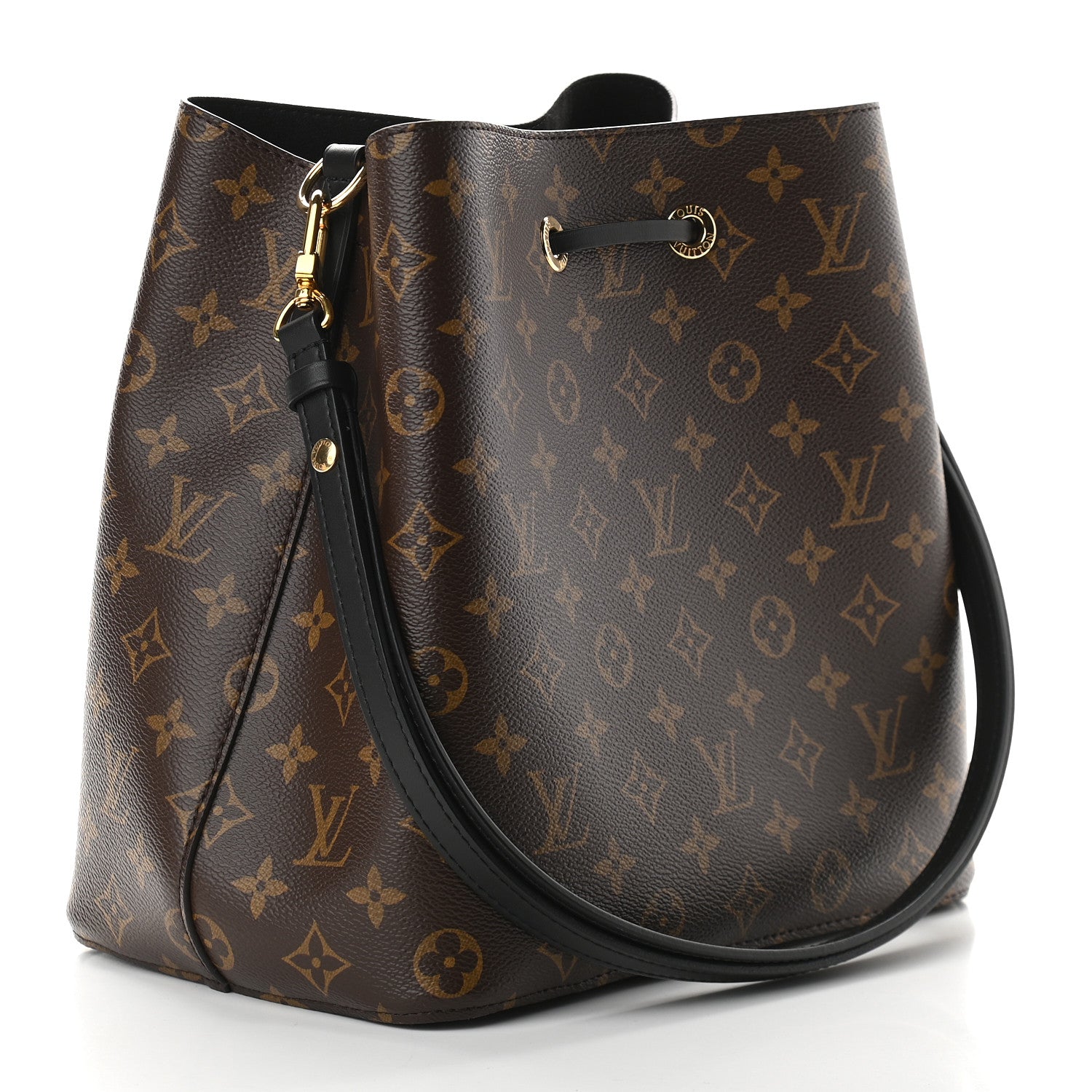 Louis Vuitton Monogram Neonoe MM Black 3 of 8