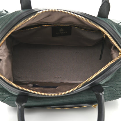 Lanvin Calfskin Padam Bowling Bag Green 5 of 12
