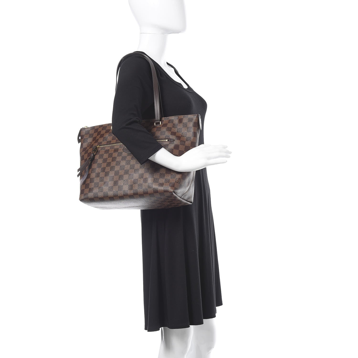 Louis Vuitton Damier Ebene Iena MM 2 of 10