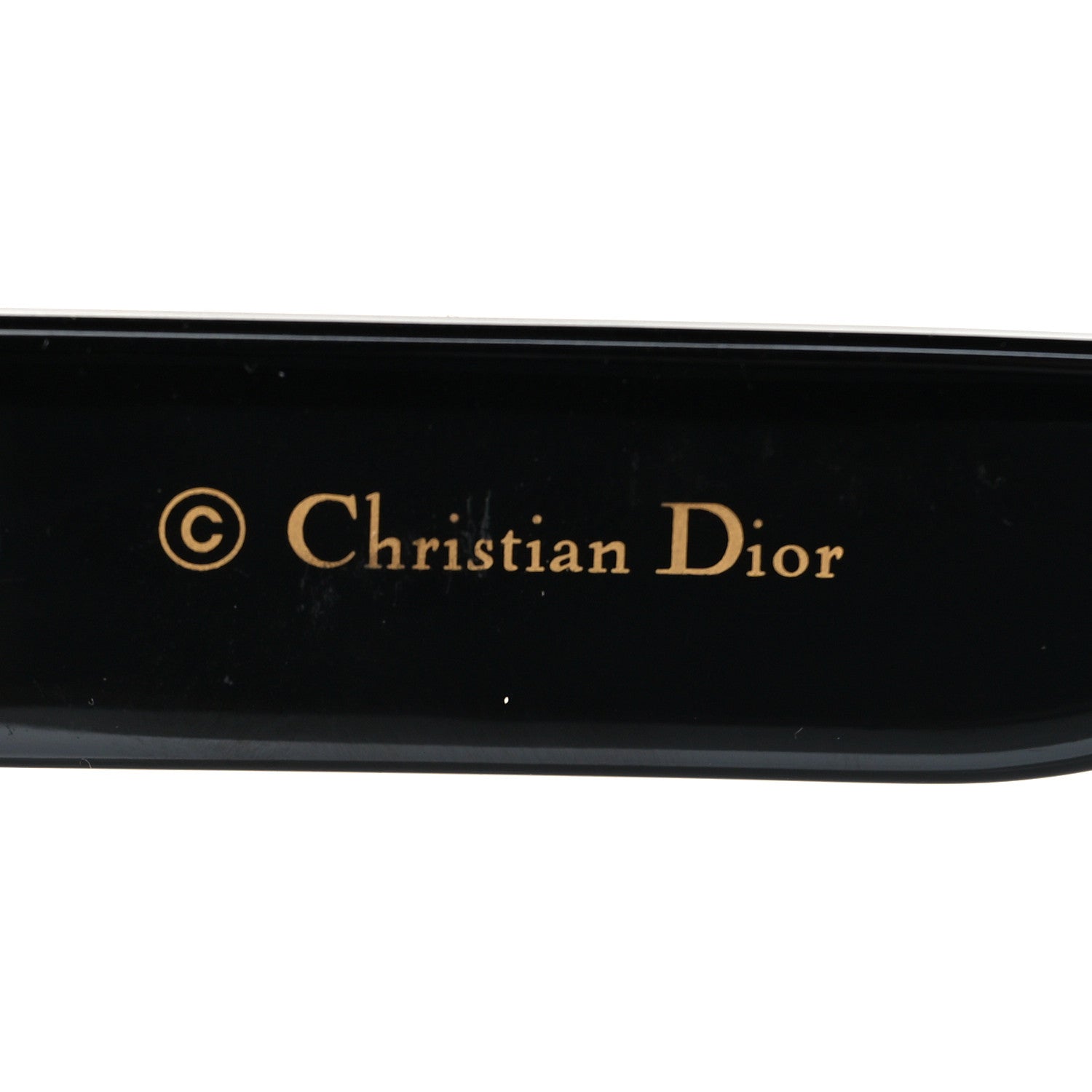 Christian Dior Acetate DDior Square Sunglasses Black 6 of 7