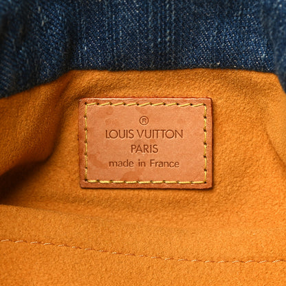 Louis Vuitton Monogram Denim Pleaty Blue 6 of 8
