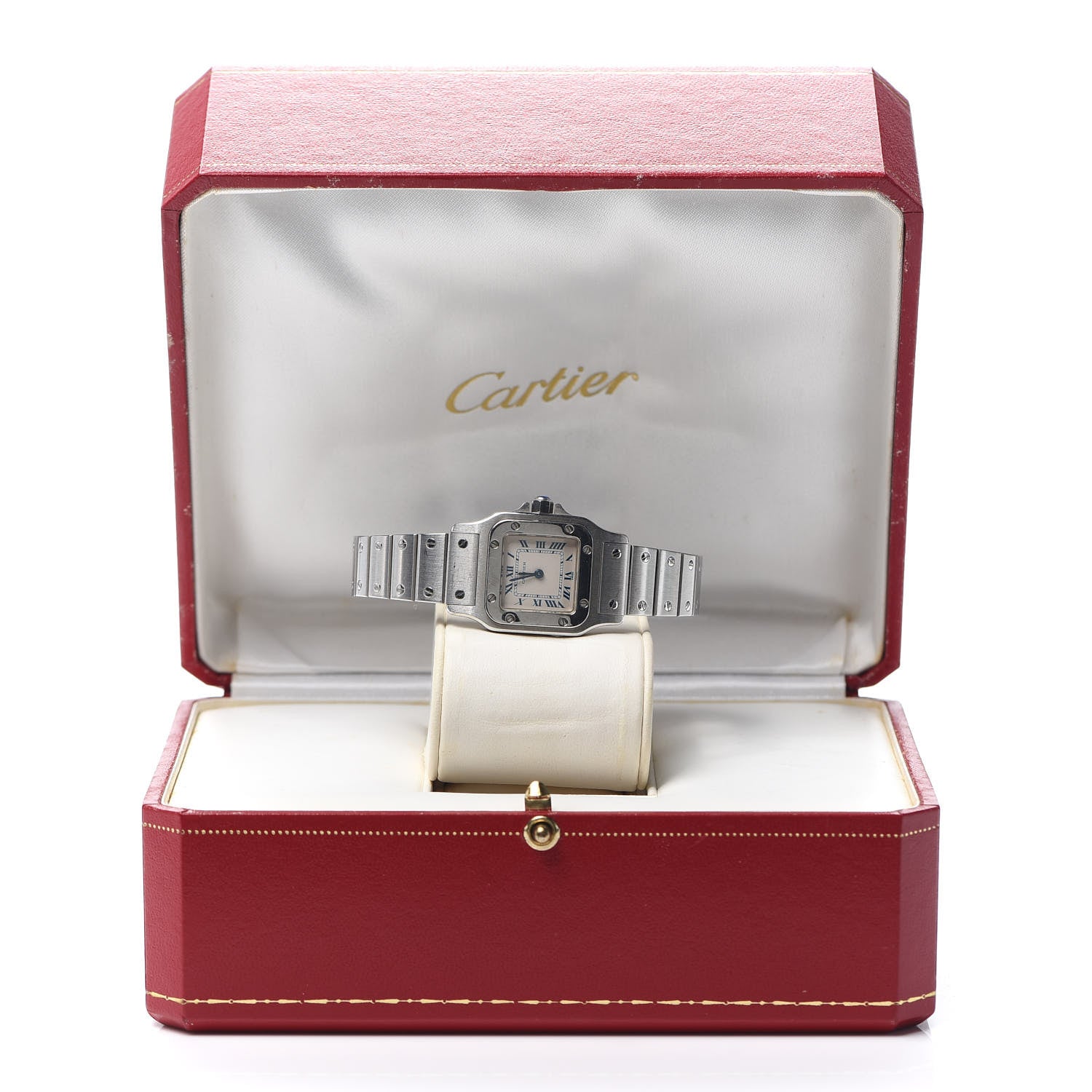 Cartier Stainless Steel 24mm Santos de Cartier Galbee Quartz Watch 7 of 7