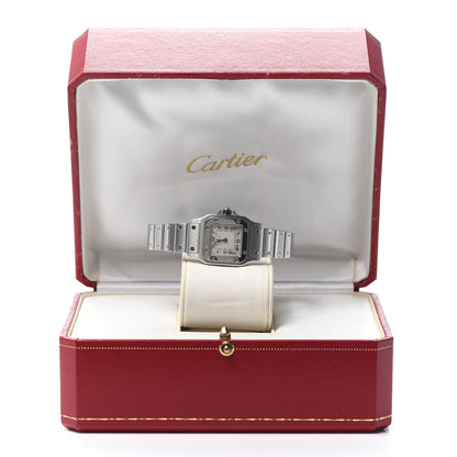 Cartier Stainless Steel 24mm Santos de Cartier Galbee Quartz Watch 7 of 7