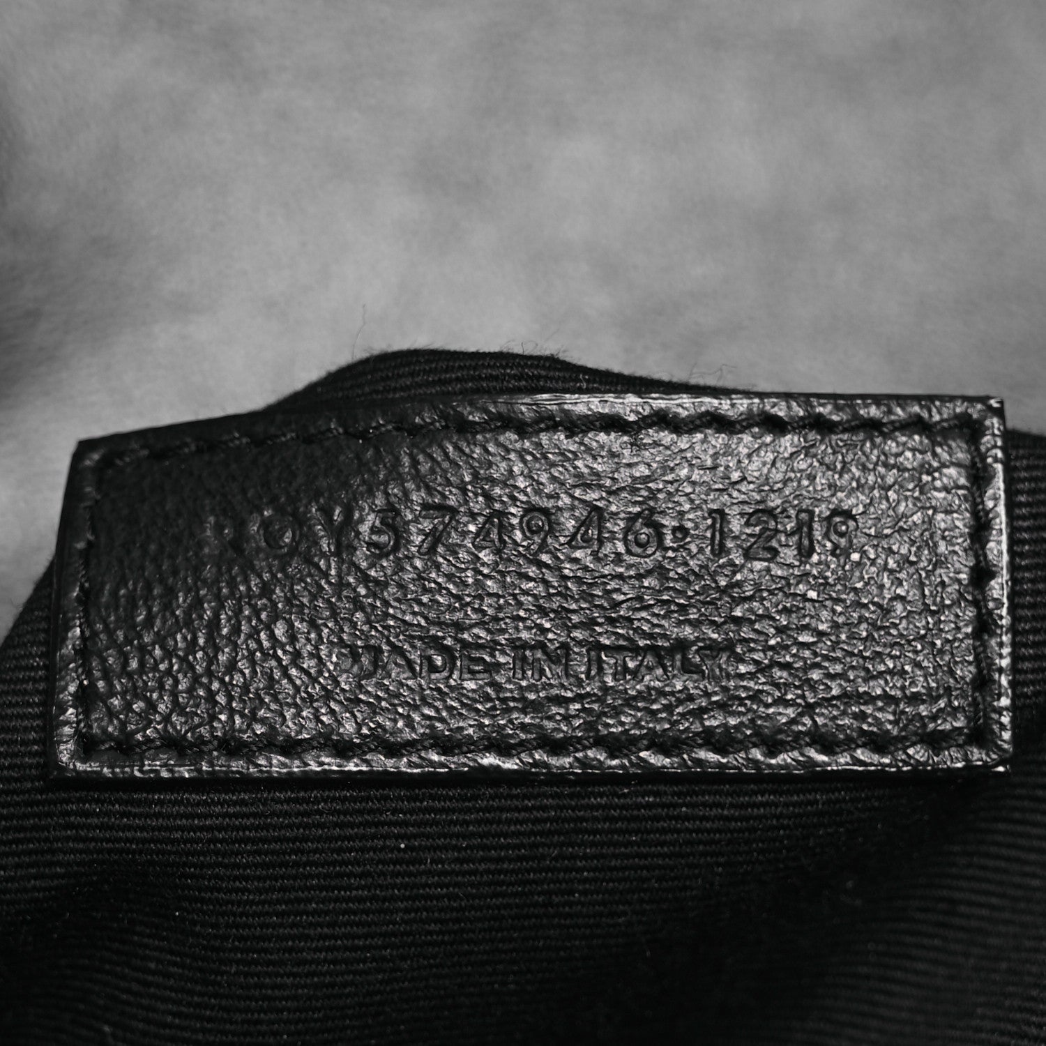 Saint Laurent Calfskin Y Quilted Monogram Monochrome Medium Loulou Chain Satchel Black 8 of 11