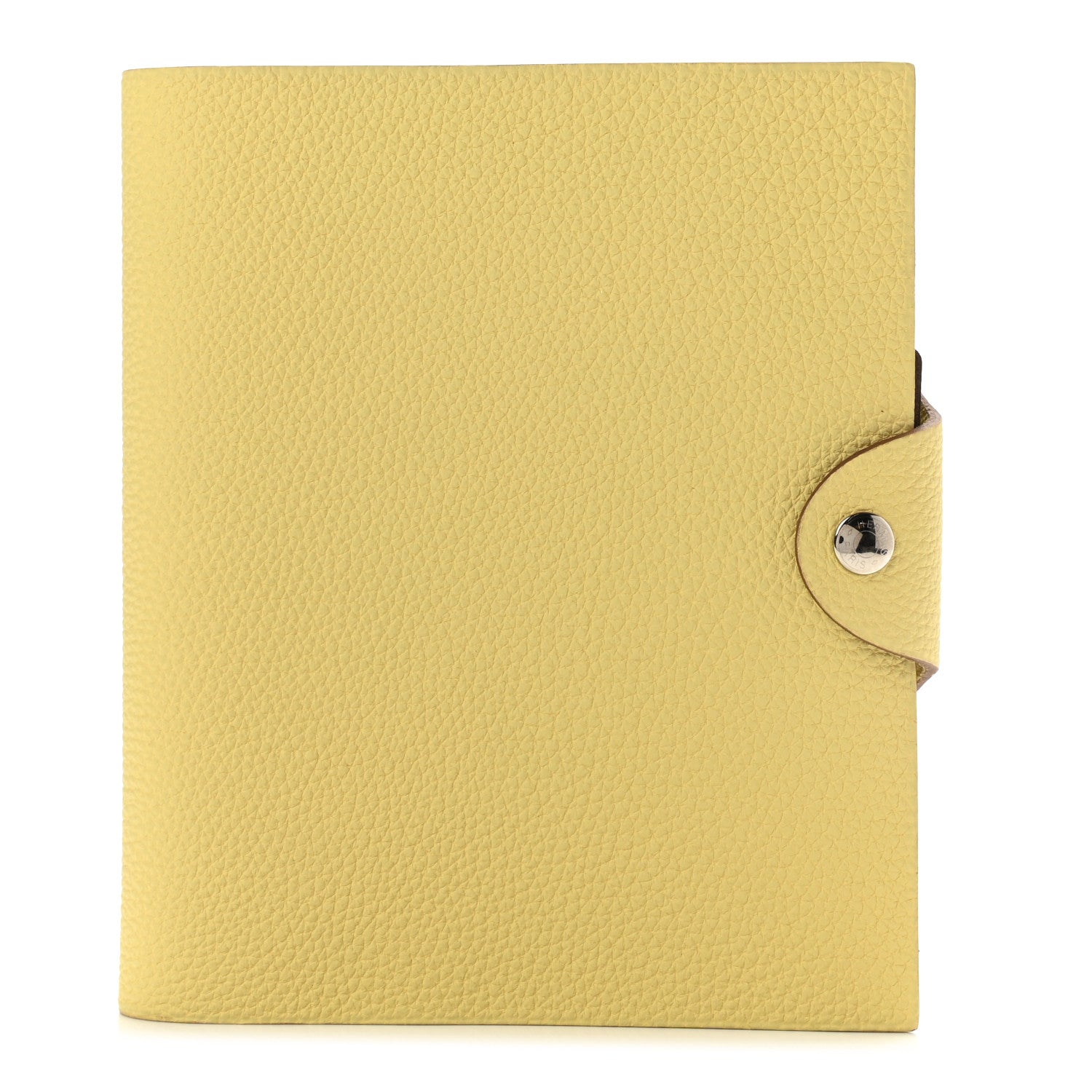 Hermes Togo Ulysse PM Agenda Cover Jaune Poussin 1 of 7