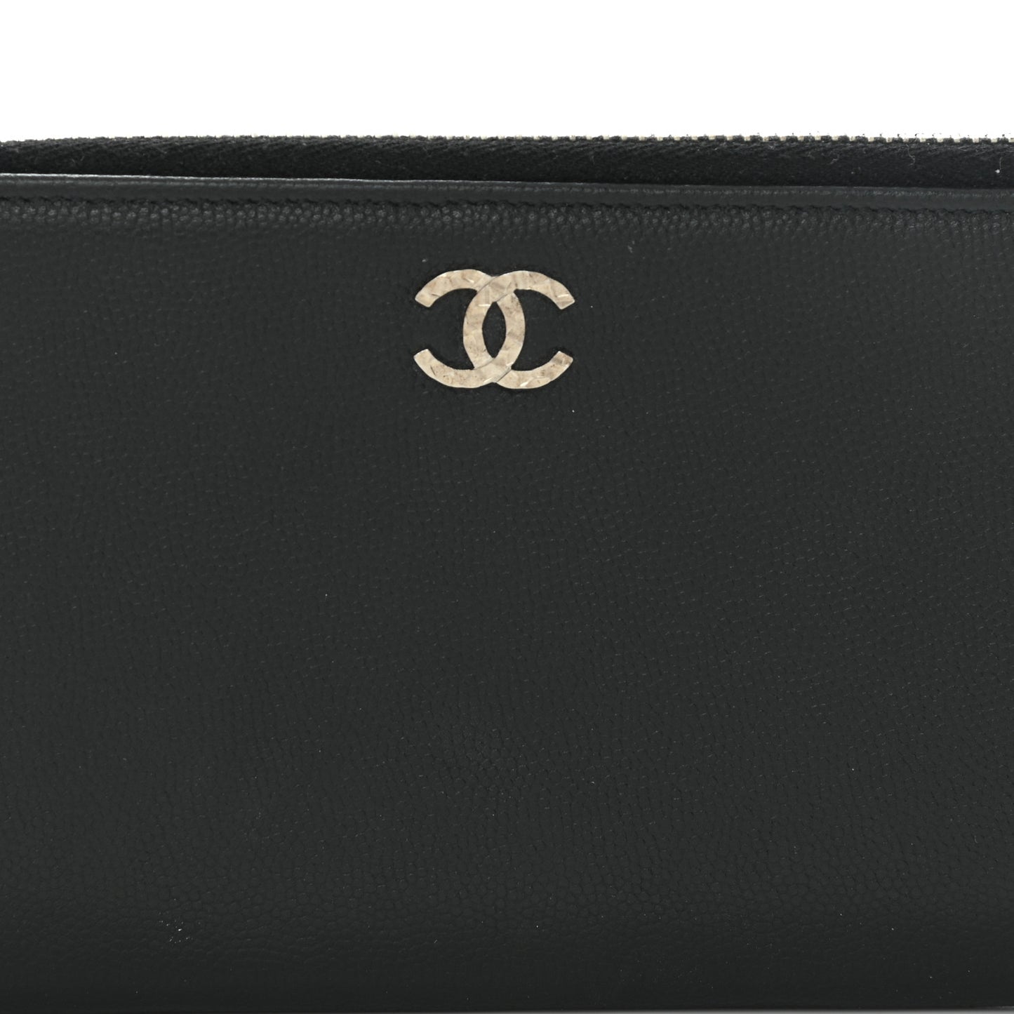 Caviar Sevruga CC Zip Wallet Black