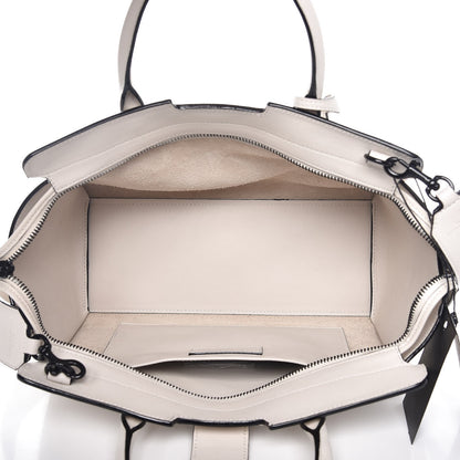 Saint Laurent Smooth Calfskin Baby Monogram Downtown Cabas Porcellana 5 of 9
