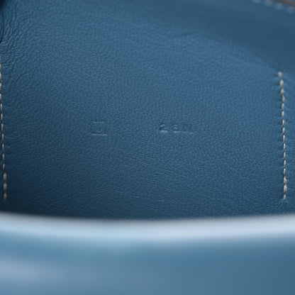 Hermes Togo Dogon Duo Wallet Blue Jean 6 of 11