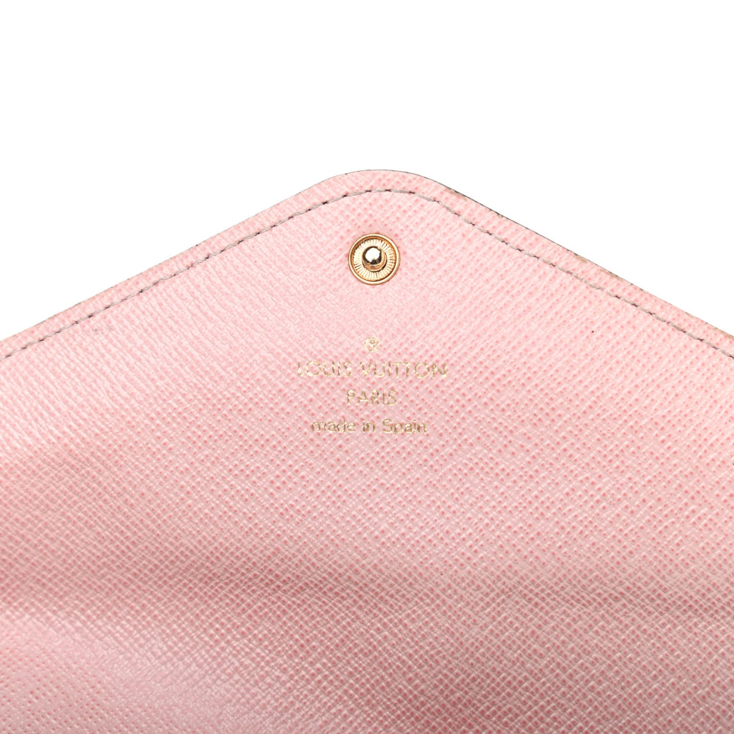 Monogram Josephine Wallet Rose Ballerine