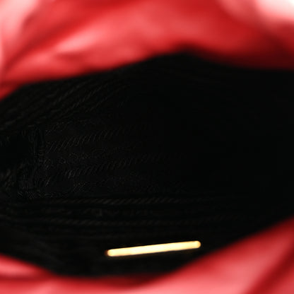 Prada Satin Raso Bucket Bag Pink 5 of 12