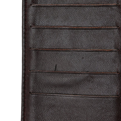 Chanel Lambskin Quilted Large Gusset Flap Wallet Black 7 of 9