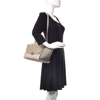 Celine Spazzolato Calfskin Nubuck Small Trapeze Quartz 2 of 9