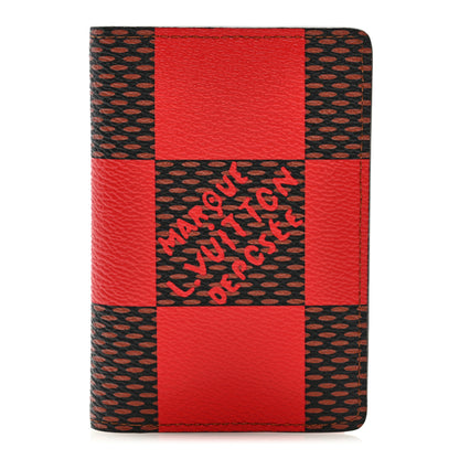 Louis Vuitton Damier Pop Pocket Organizer NM Red 1 of 6