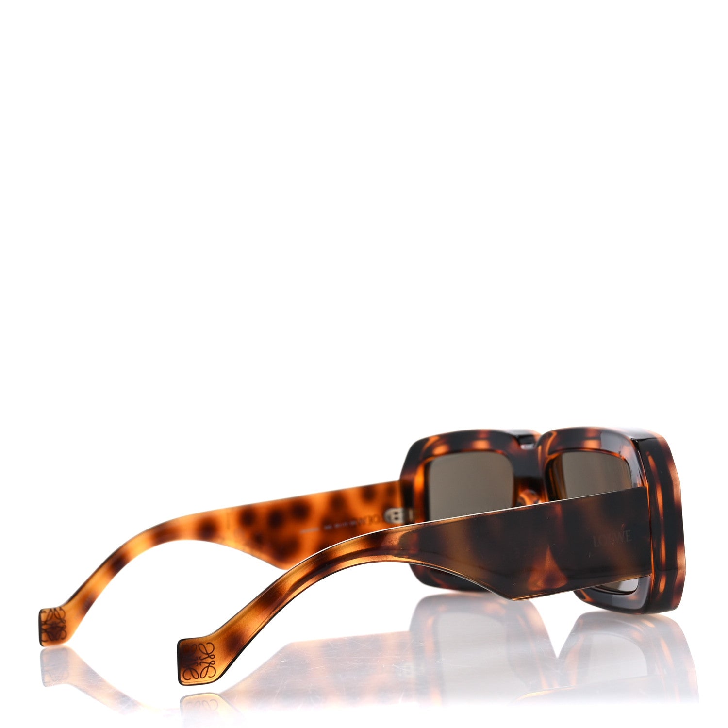 Loewe Acetate Paula's Ibiza Dive In Mask Sunglasses LW40064W Havana 4 of 7