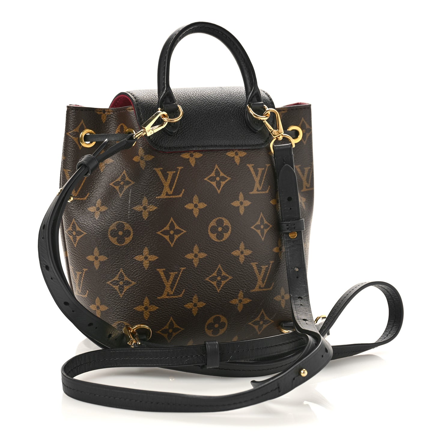 Monogram BB Montsouris NM Backpack Black