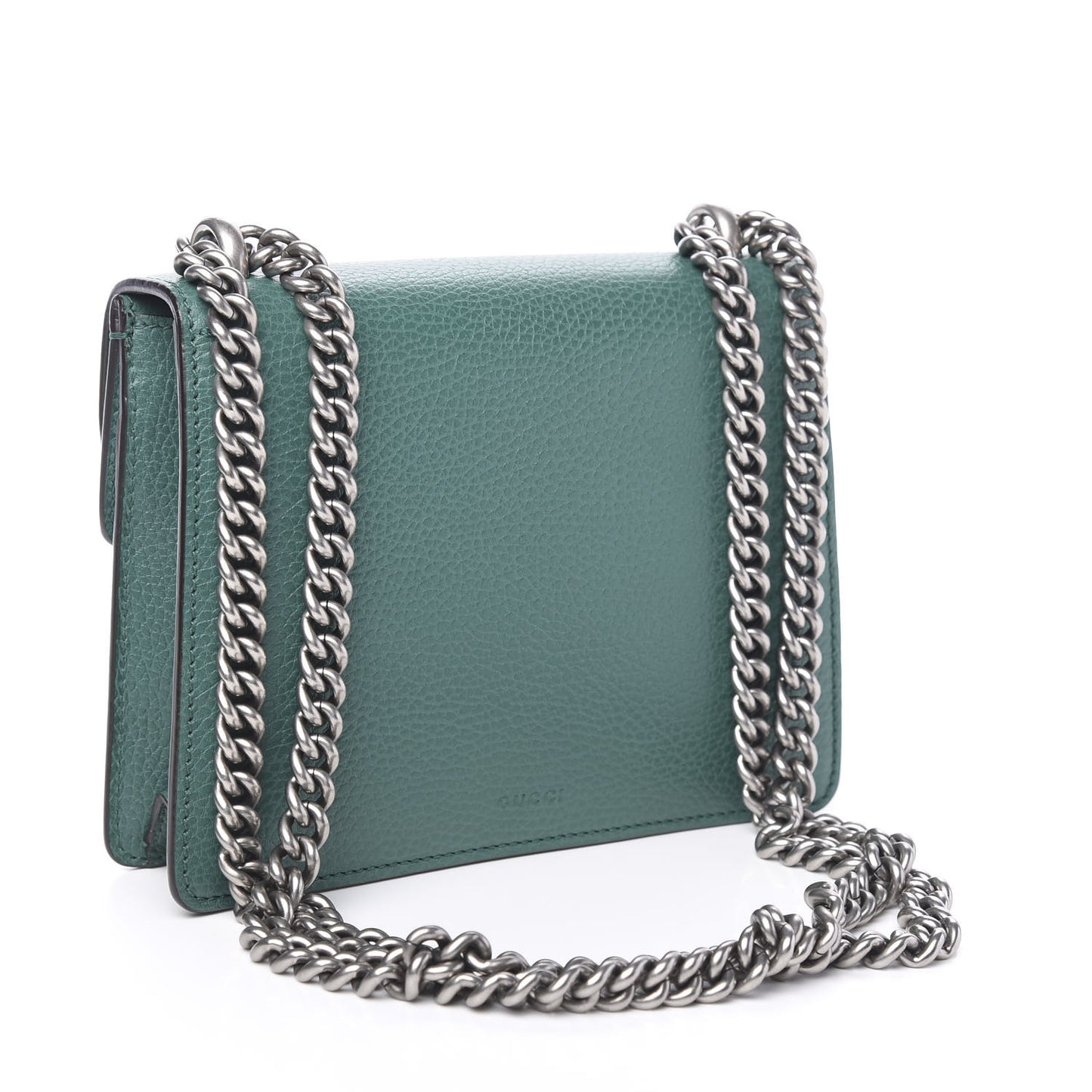 Calfskin Mini Dionysus Shoulder Bag Emerald