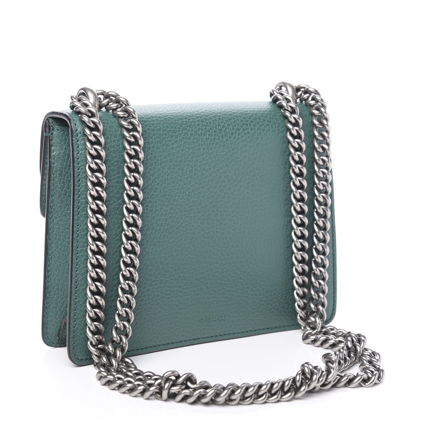 Gucci Calfskin Mini Dionysus Shoulder Bag Emerald 2 of 9