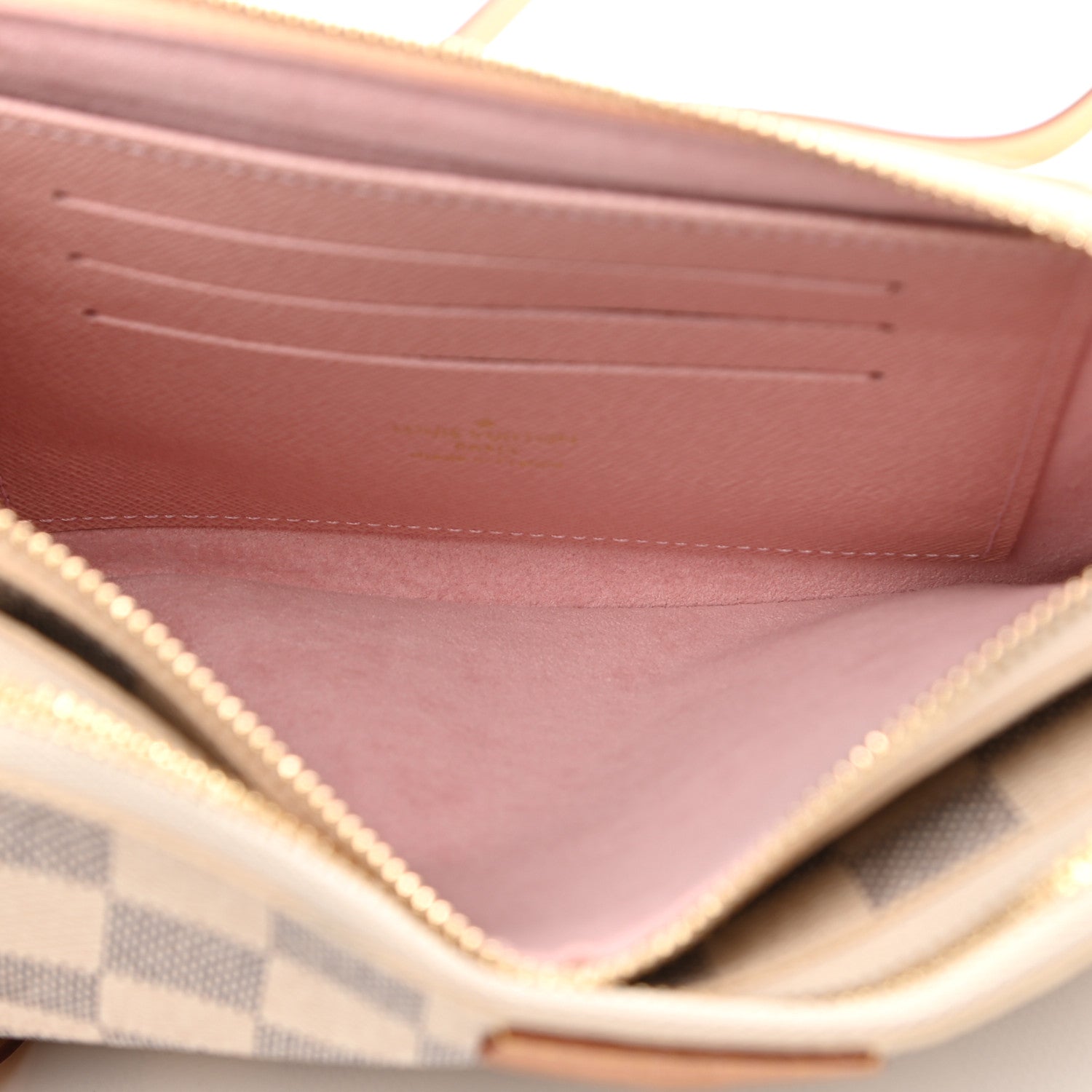 Louis Vuitton Damier Azur Double Zip Pochette 6 of 11
