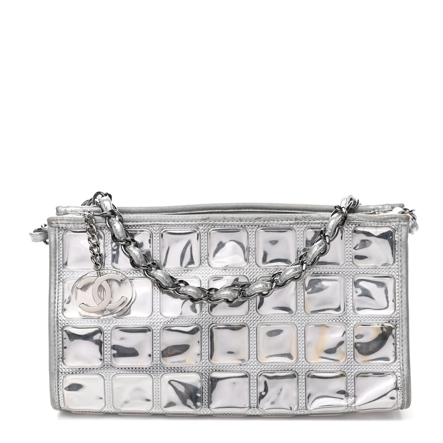 Chanel Vinyl Ice Cube Pochette 1 of 4