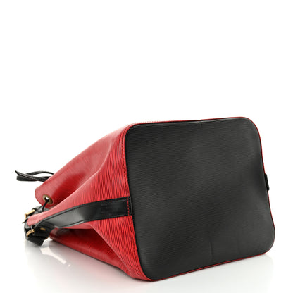 Louis Vuitton Epi Petit Noe Red Black 4 of 10