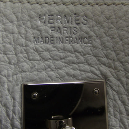 Hermes Taurillon Clemence Birkin 35 White 10 of 12