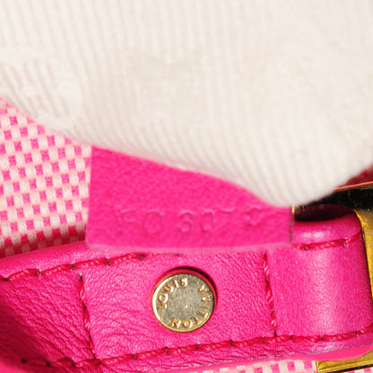 Louis Vuitton Canvas Articles De Voyage Rider Travel Shopper Fuchsia 7 of 7
