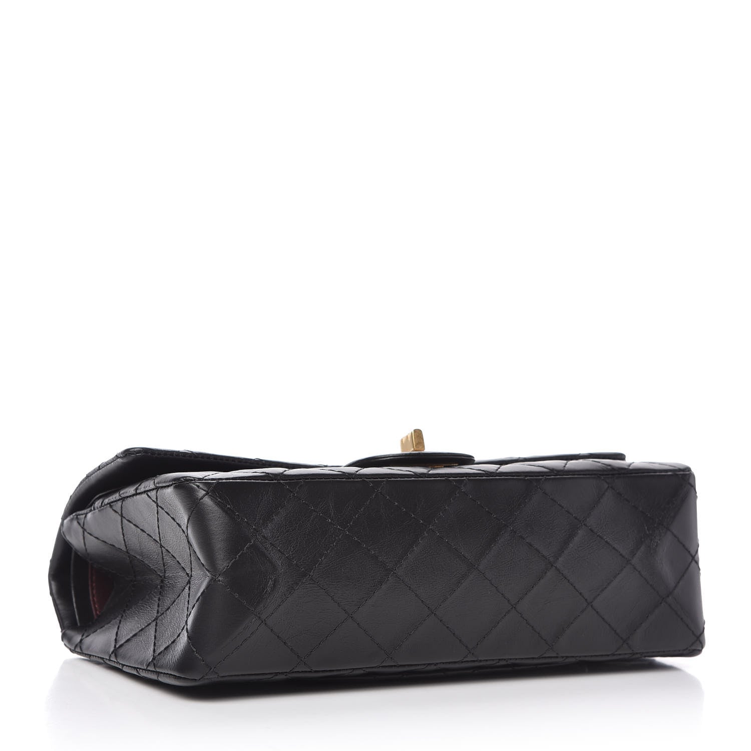 Chanel Aged Calfskin Quilted 2.55 Reissue 225 Flap Black 4 of 11
