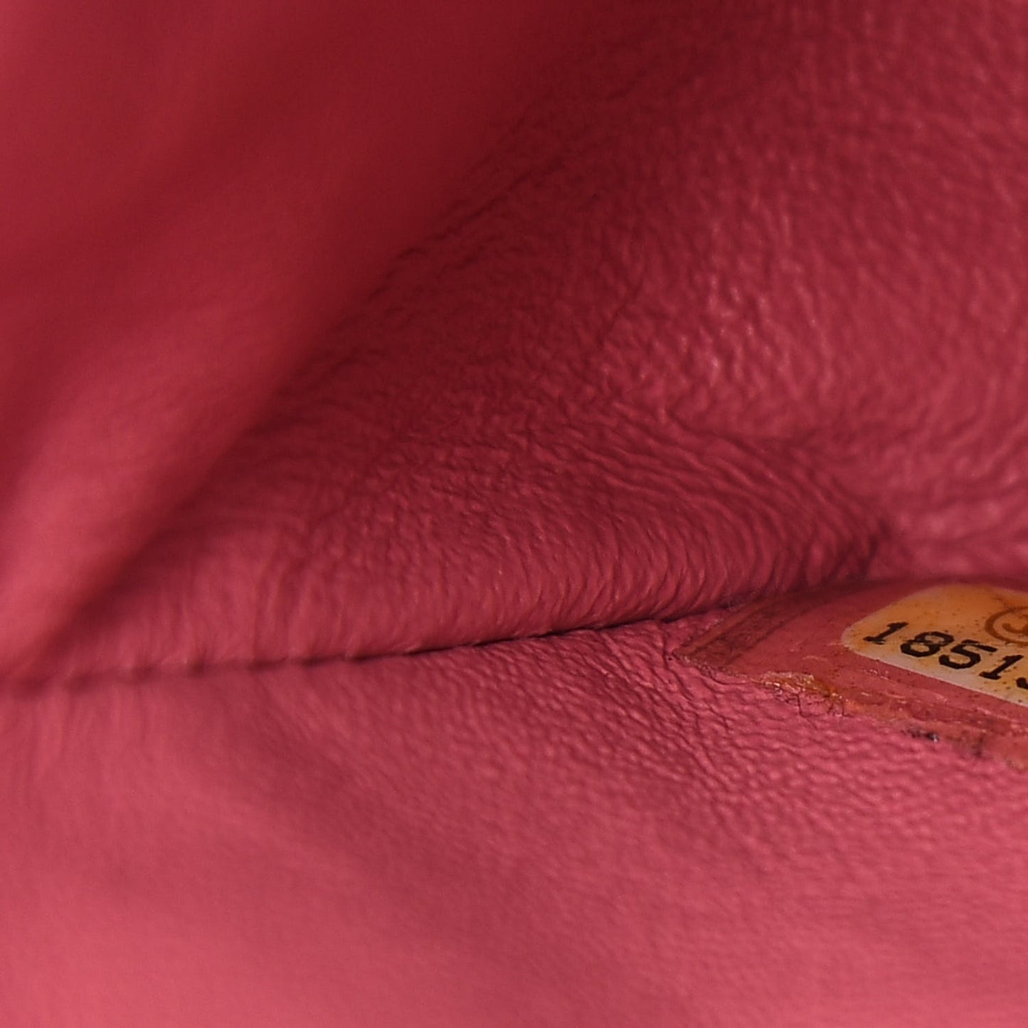 Lambskin Quilted Mini Rectangular Flap Pink