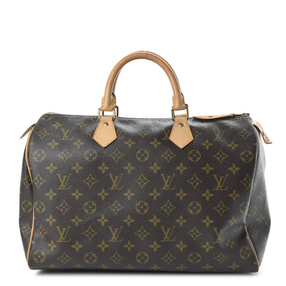 Louis Vuitton Monogram Speedy 35 1 of 10