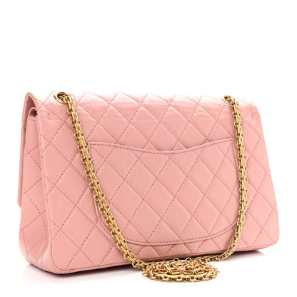 Chanel Aged Calfskin Quilted 2.55 Reissue 226 Flap Pink 3 of 11