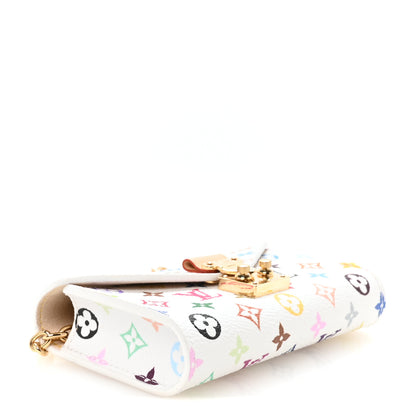 Louis Vuitton LV X TM Monogram Multicolor Pouch Metis Belt White 3 of 10