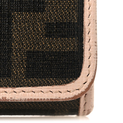 Fendi Zucca Spalmati Vitello Elite Continental Wallet Rose Plaster 12 of 14