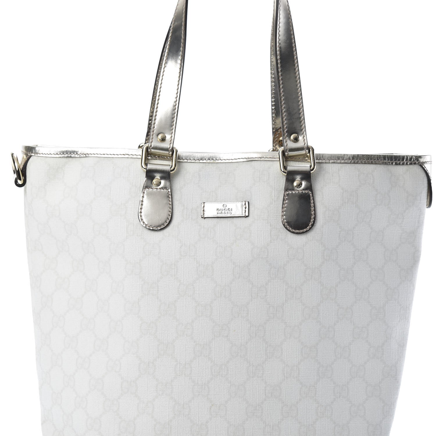 Gucci GG Plus Monogram Medium Joy Tote Platinum 7 of 13