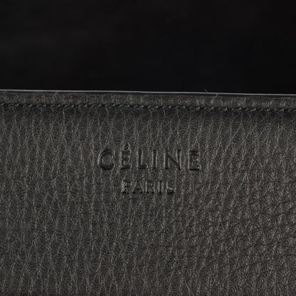Celine Supple Calfskin Medium Phantom Luggage Black 6 of 9