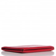 Hermes Chevre Mysore Calvi Card Case Rouge Garance 4 of 16