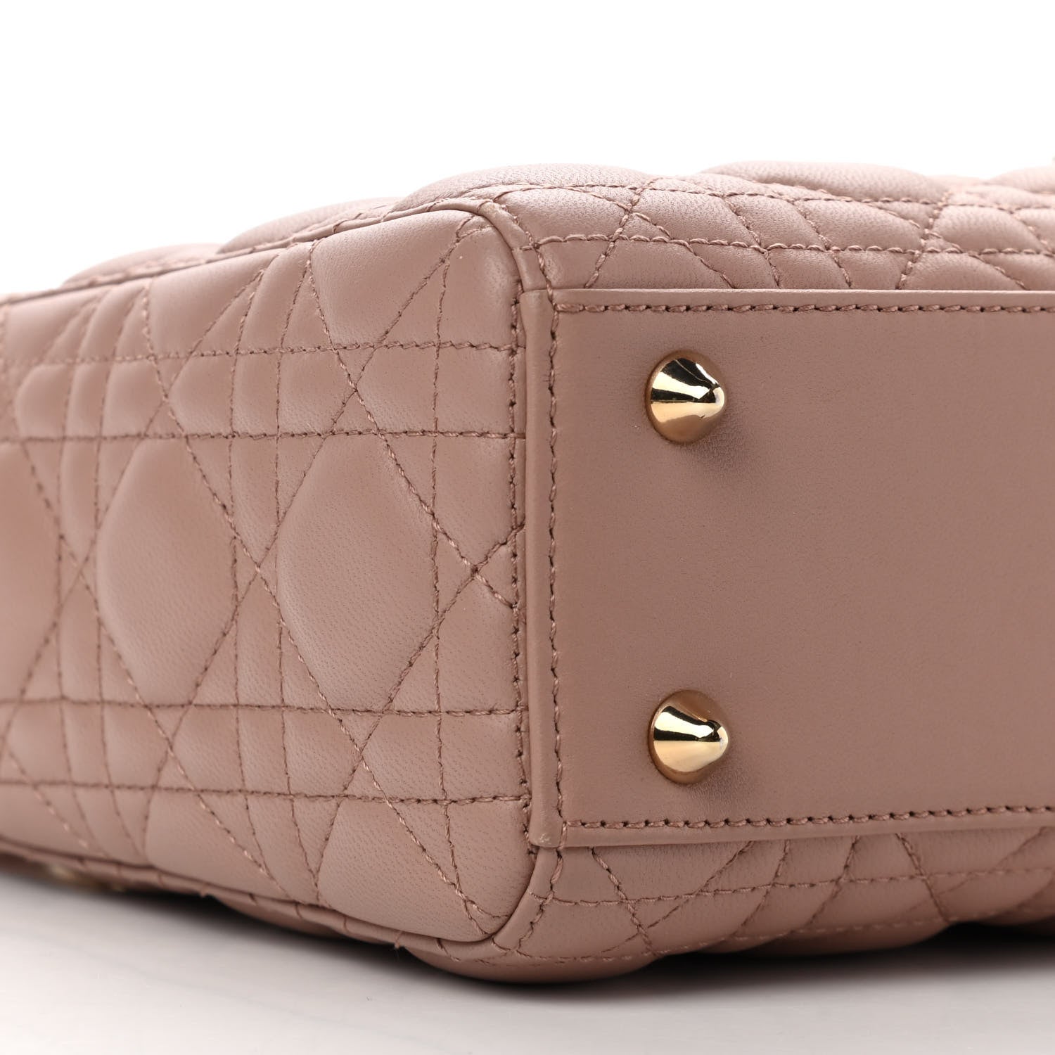Christian Dior Lambskin Cannage Small My ABCDior Fard 8 of 10