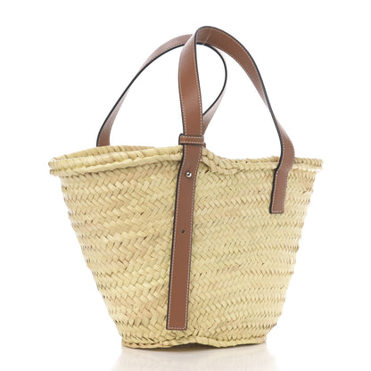 Loewe Raffia Basket Tote Bag Natural Tan 2 of 8