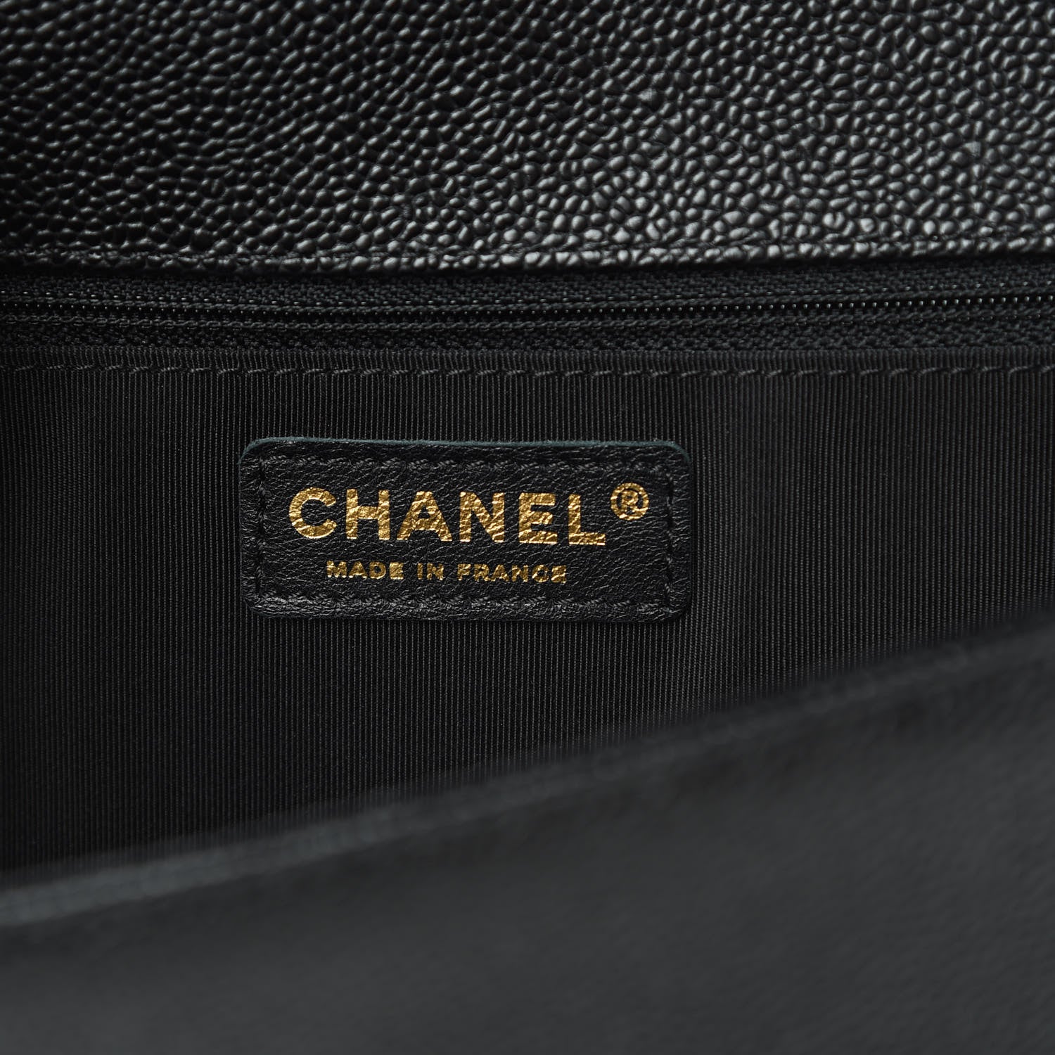 Chanel Caviar Quilted New Medium Boy Flap Black 6 of 12