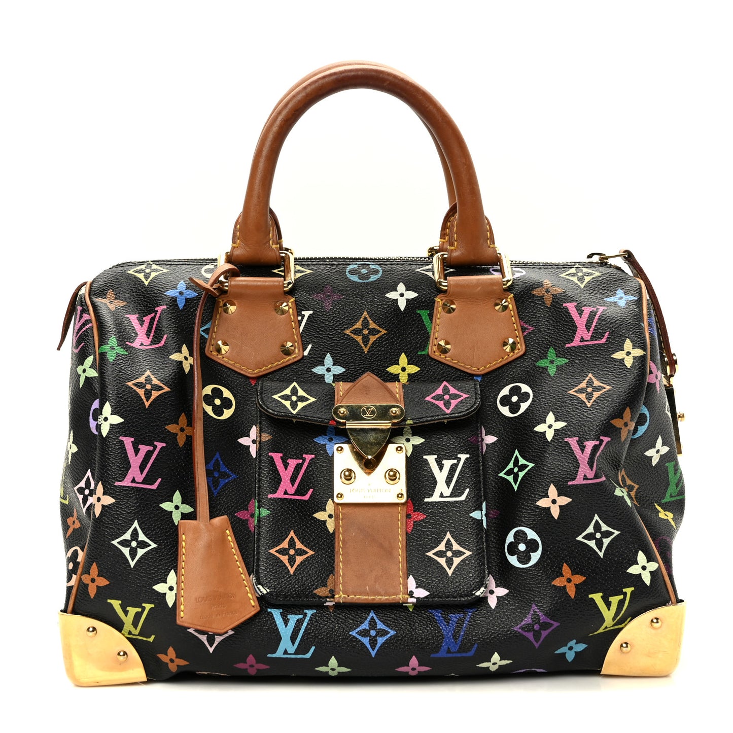 Monogram Multicolor Speedy 30 Black
