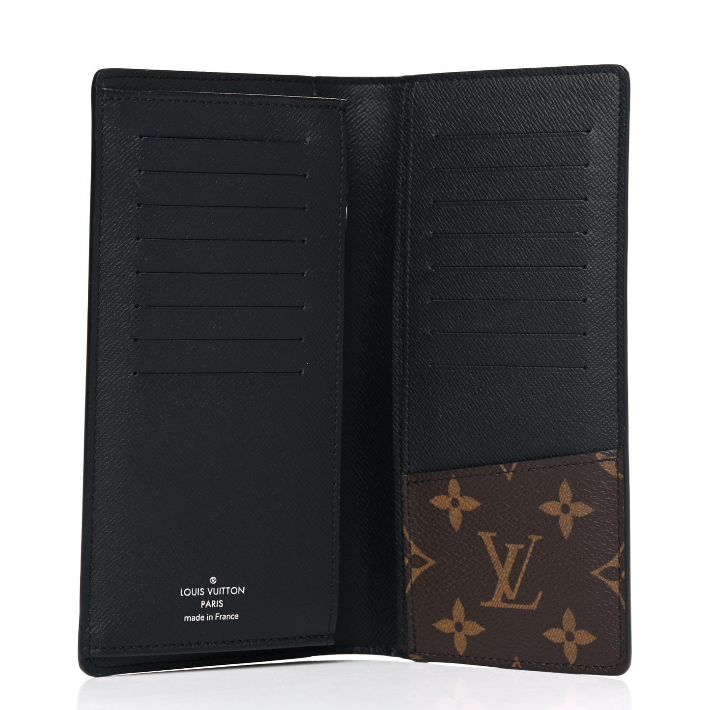Monogram Macassar Brazza Wallet