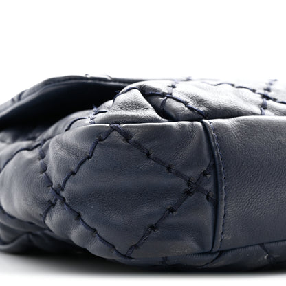 Chanel Calfskin Love Me Tender Flap Navy 9 of 11