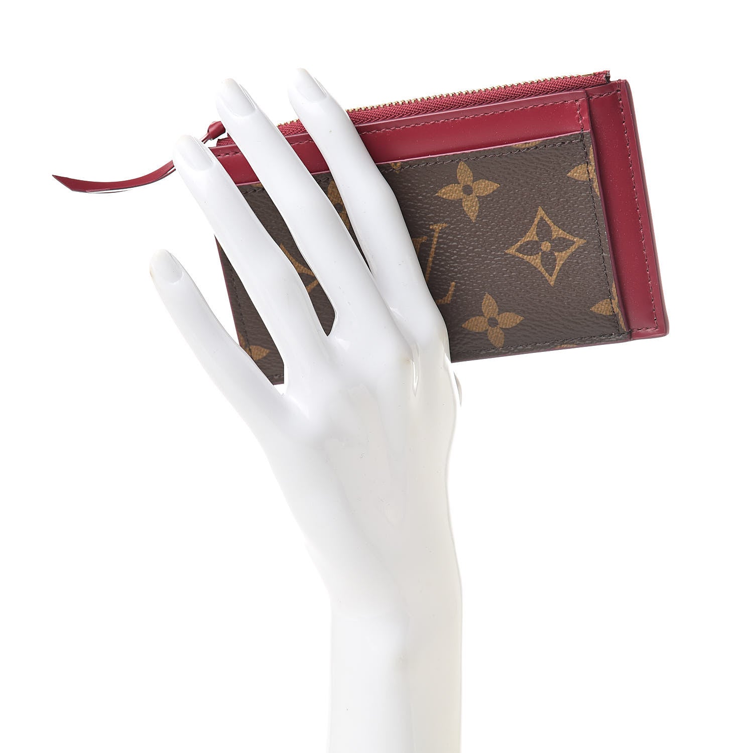 Louis Vuitton Monogram Zipped Card Holder Fuchsia 2 of 6