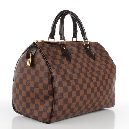 Louis Vuitton Damier Ebene Speedy 30 3 of 7