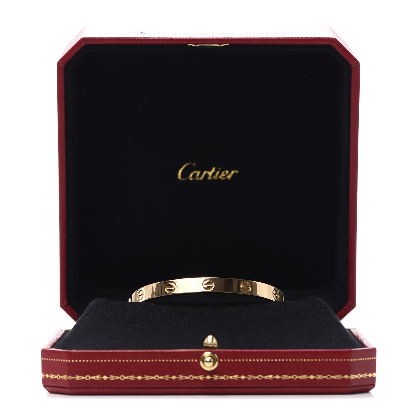 18K Yellow Gold LOVE Bracelet 17