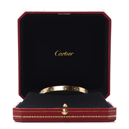 Cartier 18K Yellow Gold LOVE Bracelet 17 6 of 6