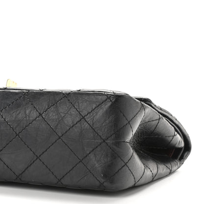 Chanel Aged Calfskin Quilted 2.55 Reissue 226 Flap Black 9 of 10