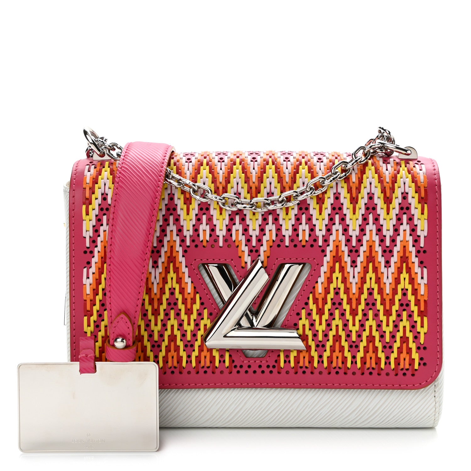 Louis Vuitton Epi Braided Twist Shoulder Bag MM Rainbow 1 of 11