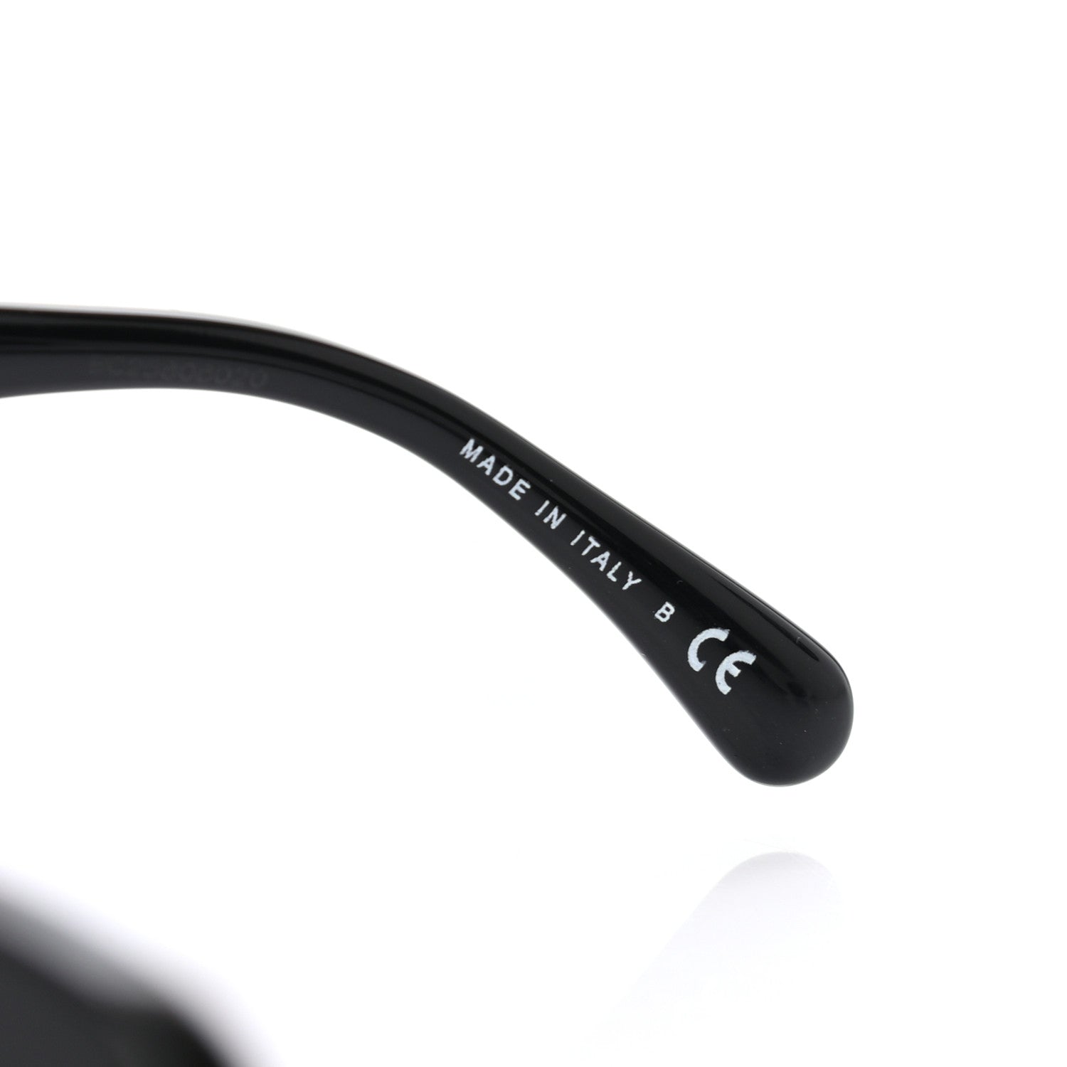 Chanel Acetate Strass Square Sunglasses 5422-B-A Black White 6 of 6