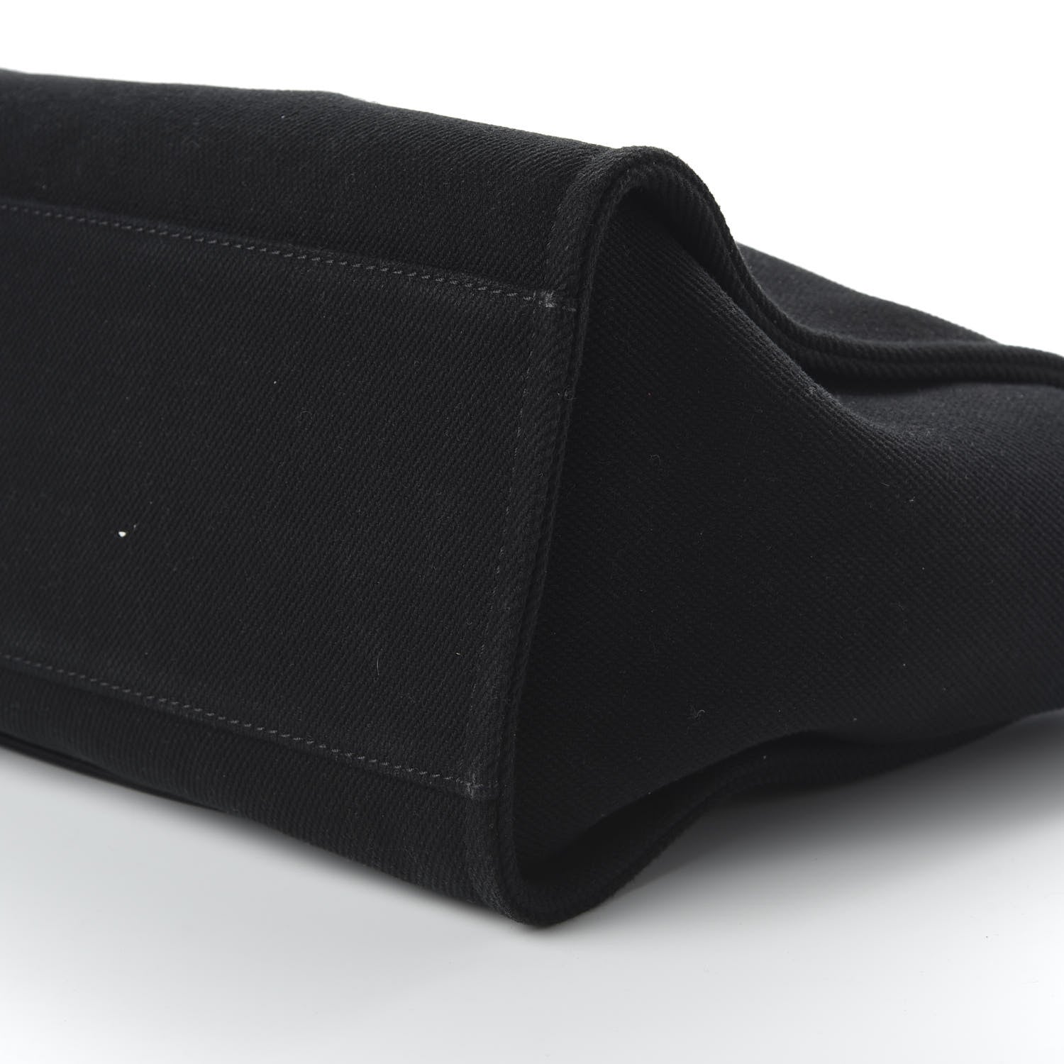 Chanel Canvas Pearl Medium Deauville Tote Black 8 of 11