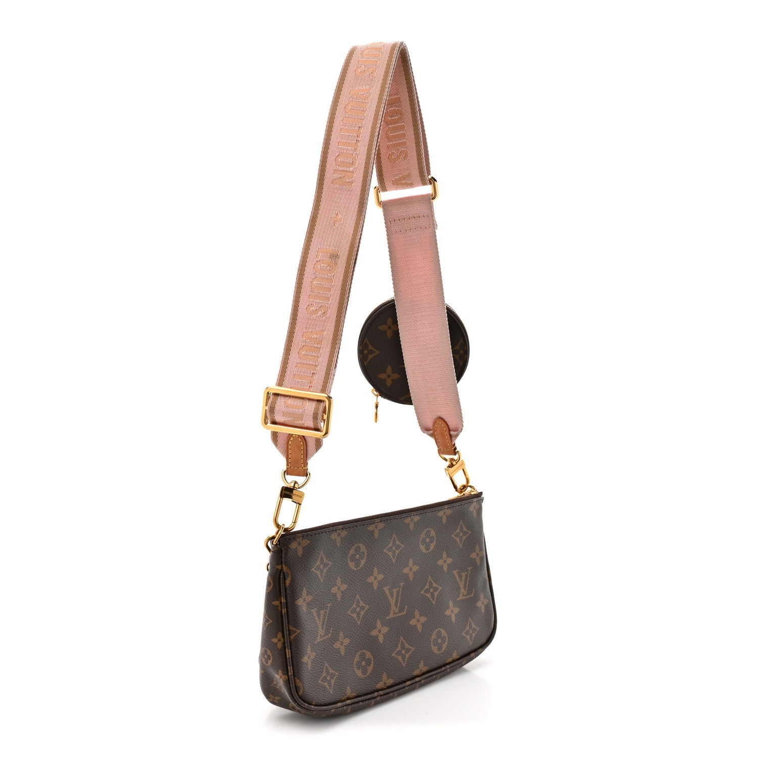 Louis Vuitton Monogram Multi Pochette Accessories Rose Clair 3 of 12